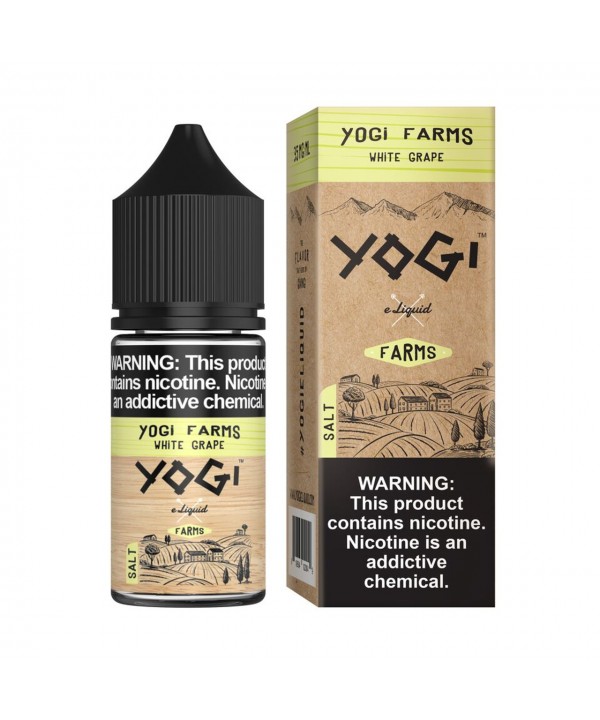 WHITE GRAPE BY YOGI FARMS SALT | 30 ML SALT NICOTINE