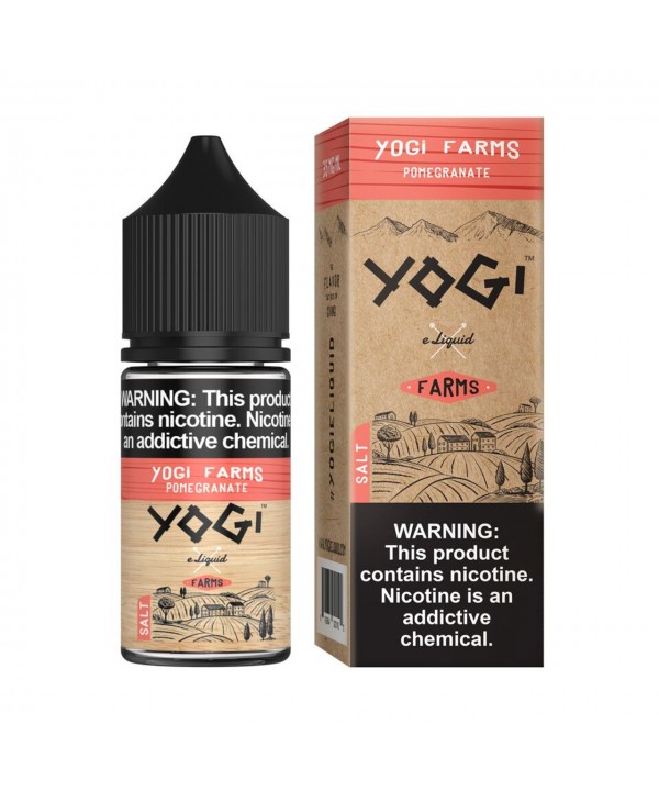 POMEGRANATE BY YOGI FARMS SALT | 30 ML SALT NICOTINE