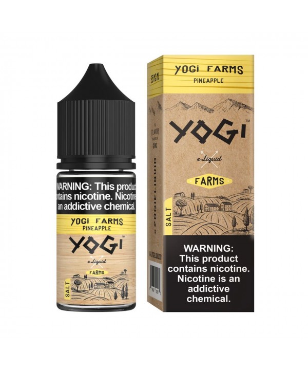 PINEAPPLE BY YOGI FARMS SALT | 30 ML SALT NICOTINE