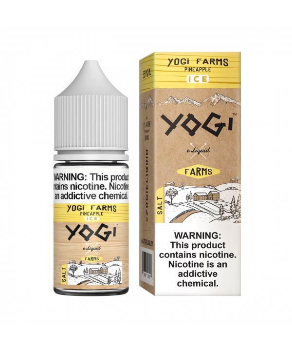 PINEAPPLE ICE BY YOGI FARMS SALT | 30 ML SALT NICOTINE