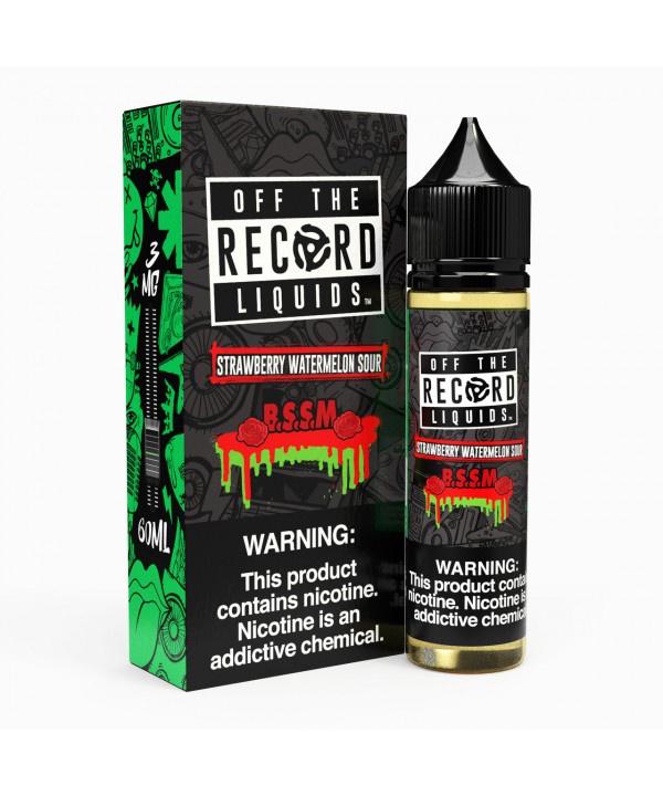 B.S.S.M. BY OFF THE RECORD LIQUIDS | 60 ML STRAWBE...