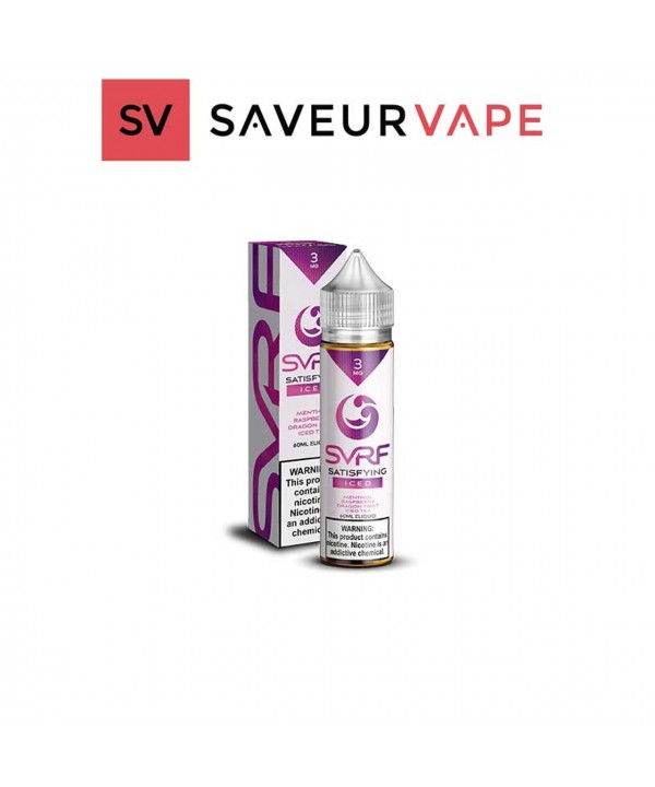 SVRF SATISFYING ICED BY SAVEURVAPE | 60 ML MENTHOL...