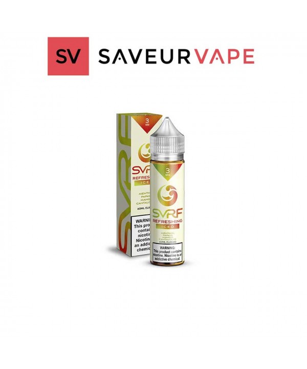 SVRF REFRESHING ICED BY SAVEURVAPE | 60 ML MENTHOL...