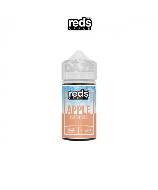 PEACH ICED BY REDS APPLE - 7 DAZE E-LIQUID | 60 ML E-JUICE