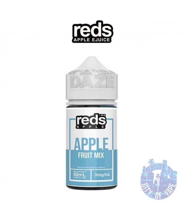 REDS APPLE FRUIT MIX BY 7 DAZE E-LIQUID | 60 ML APPLE ORANGE PINEAPPLE PASSION FRUIT MIX E-JUICE