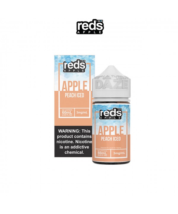 PEACH ICED BY REDS APPLE - 7 DAZE E-LIQUID | 60 ML...