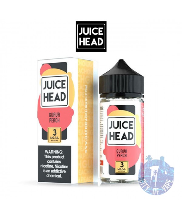 GUAVA PEACH BY JUICE HEAD | 100 ML E-LIQUID