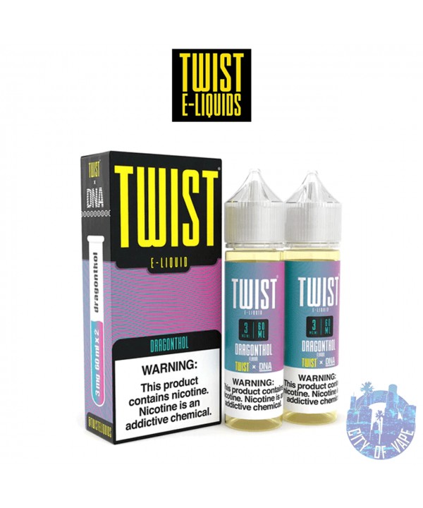 DRAGONTHOL BY TWIST E-LIQUID | 60 ML X 2 | DELICIO...