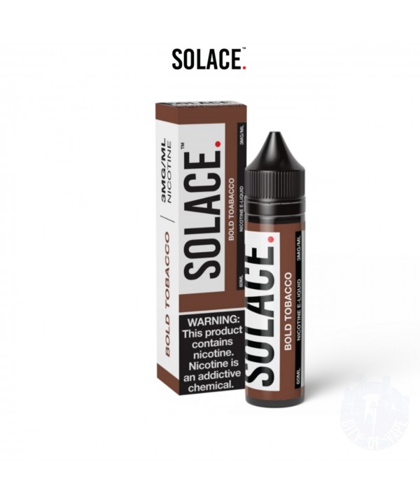 BOLD TOBACCO BY SOLACE VAPOR | 60 ML E-LIQUID