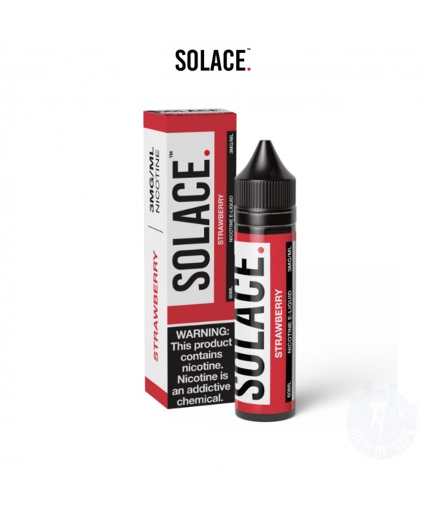 STRAWBERRY BY SOLACE VAPOR | 60 ML E-LIQUID