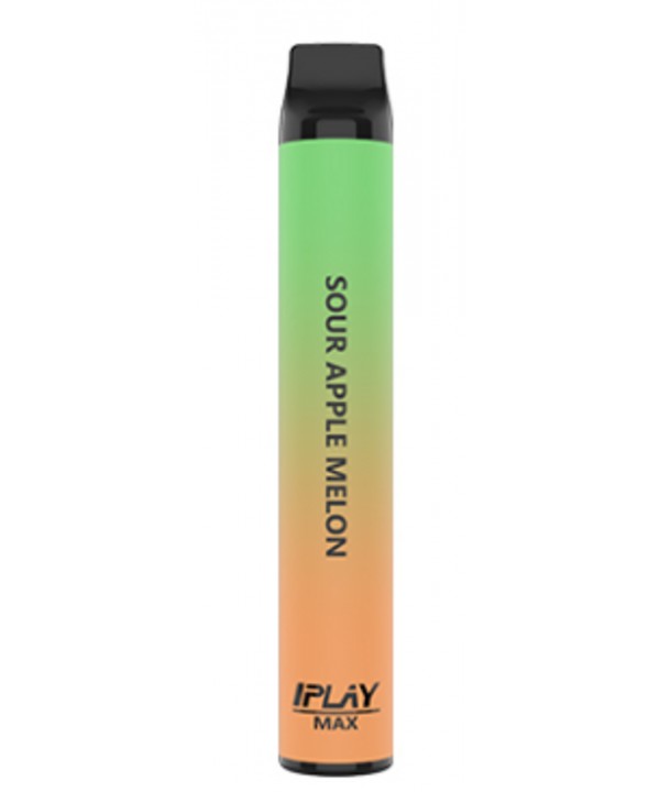 SOUR APPLE MELON MAX Disposable 2500 Puffs Pod Athentic Vape BY IPLAY
