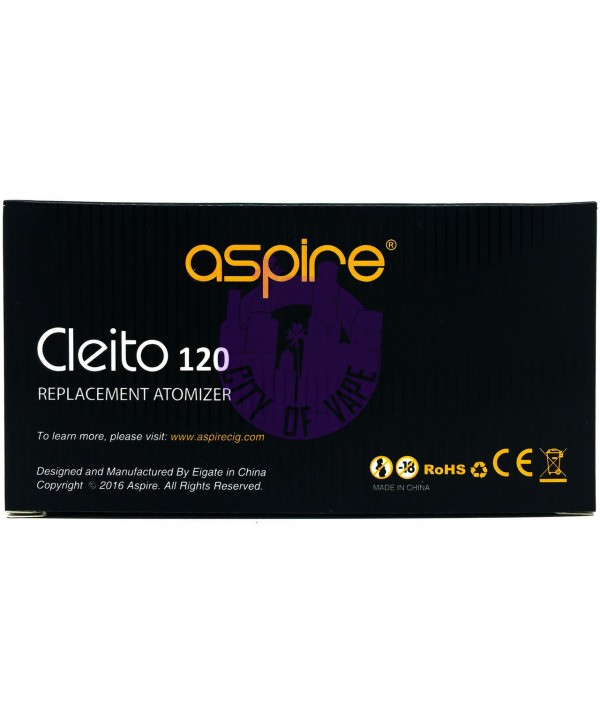 Aspire Cleito 120 Replacement Atomizer Coils - 0.16 Ω (5 Per Pack)