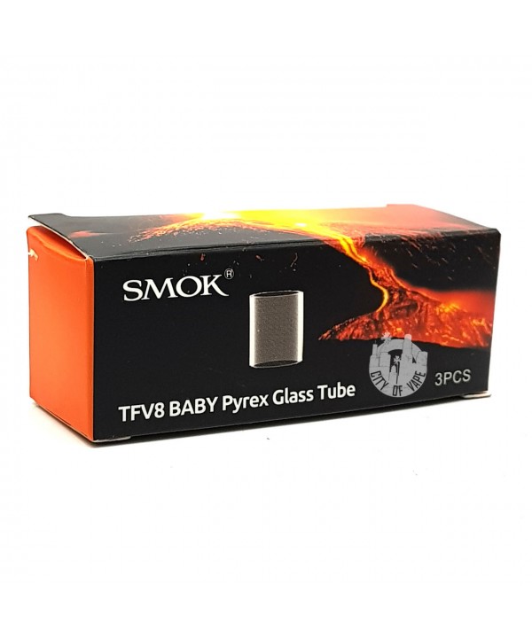 Smok TFV8 Baby Replacement Pyrex Glass - Pack of 3