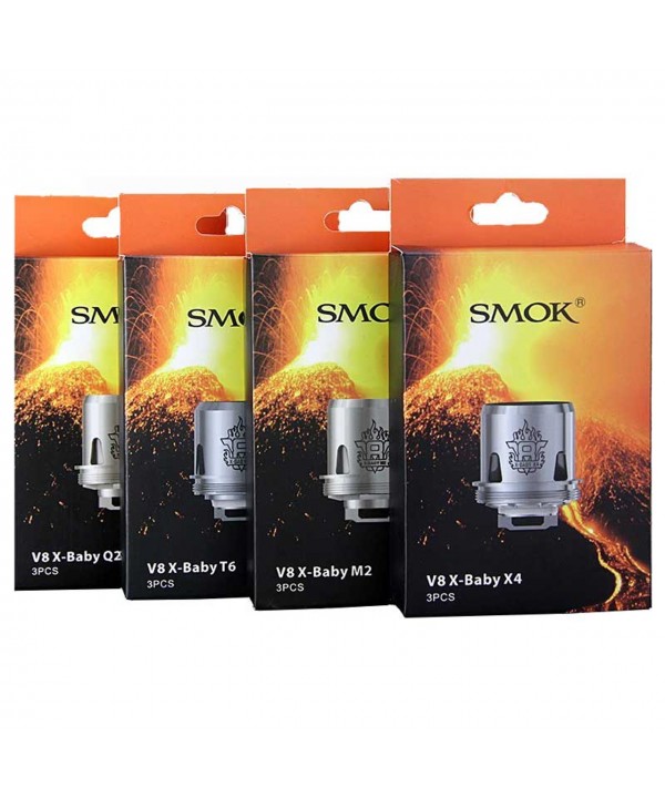 SMOK TFV8 X-Baby Replacement Coils | Baby Beast Brother | Pack of 3