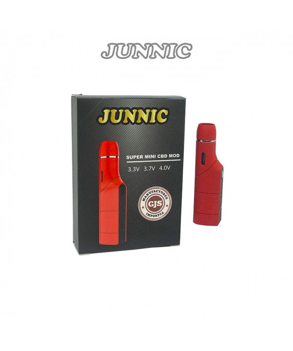 JUNNIC SUPER MINI CBD MOD | 350 MAH BATTERY AND COMPATIBLE WITH 510 THREAD CONNECTION CARTRIDGES