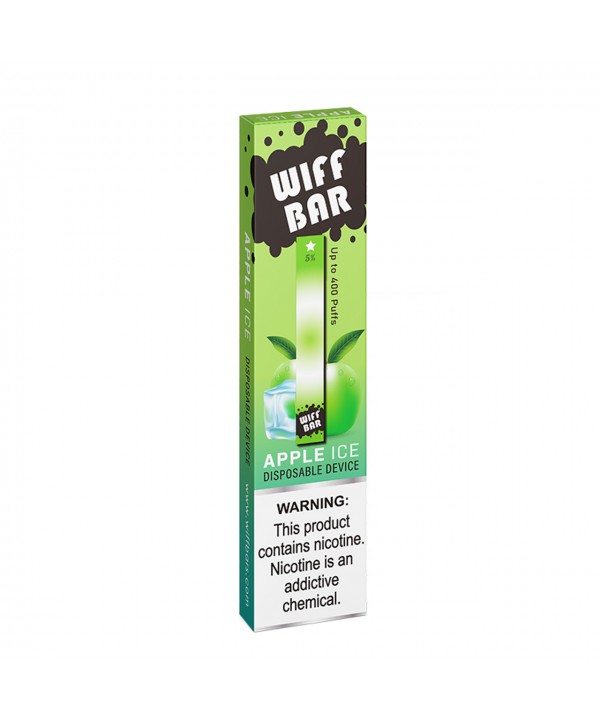 2 FOR $4.99 | WIFF BAR DISPOSABLE DEVICE | 8 FLAVORS 5% NICOTINE 400 PUFFS 1.3 ML E-LIQUID