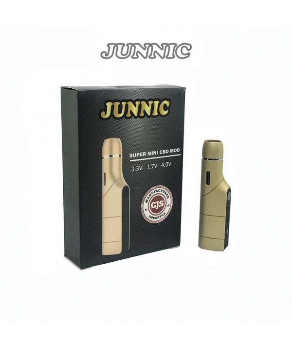 JUNNIC SUPER MINI CBD MOD | 350 MAH BATTERY AND COMPATIBLE WITH 510 THREAD CONNECTION CARTRIDGES