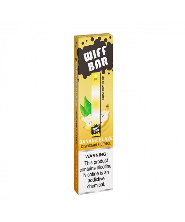 2 FOR $4.99 | WIFF BAR DISPOSABLE DEVICE | 8 FLAVORS 5% NICOTINE 400 PUFFS 1.3 ML E-LIQUID