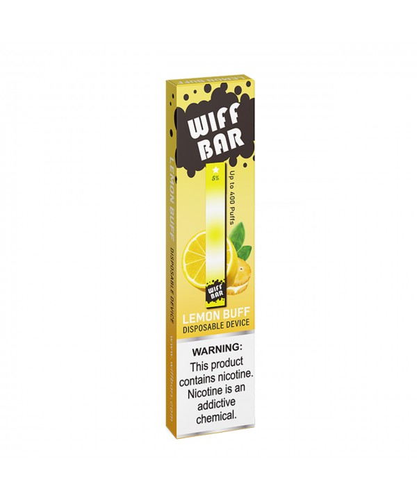 2 FOR $4.99 | WIFF BAR DISPOSABLE DEVICE | 8 FLAVORS 5% NICOTINE 400 PUFFS 1.3 ML E-LIQUID