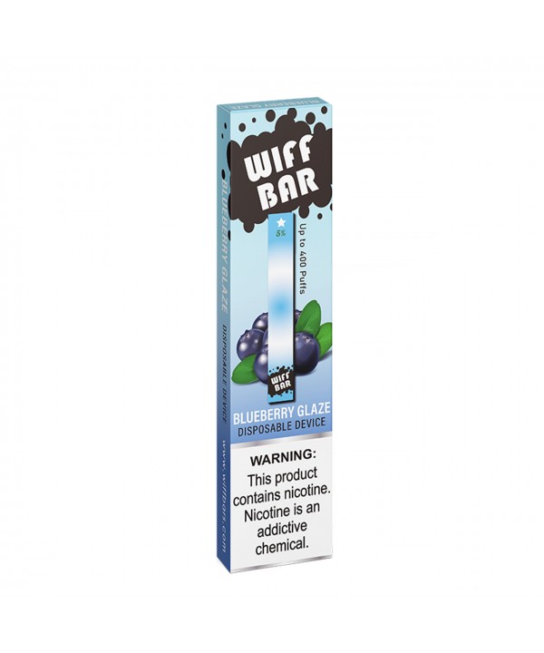 2 FOR $4.99 | WIFF BAR DISPOSABLE DEVICE | 8 FLAVORS 5% NICOTINE 400 PUFFS 1.3 ML E-LIQUID