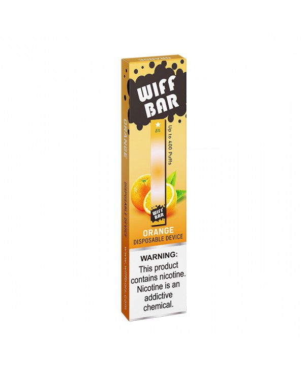 2 FOR $4.99 | WIFF BAR DISPOSABLE DEVICE | 8 FLAVORS 5% NICOTINE 400 PUFFS 1.3 ML E-LIQUID