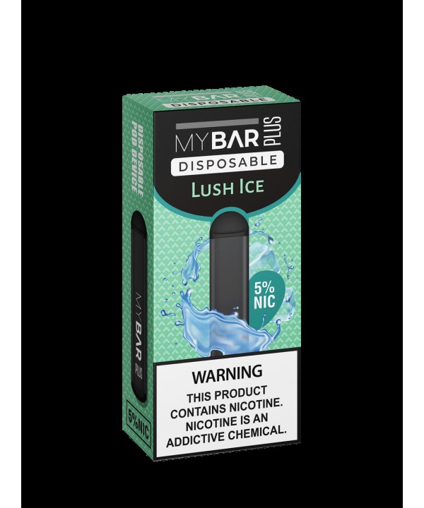 MY BAR PLUS DISPOSABLE DEVICE | 5% NICOTINE | 2.0 ML | 8 FLAVORS | 500 PUFFS