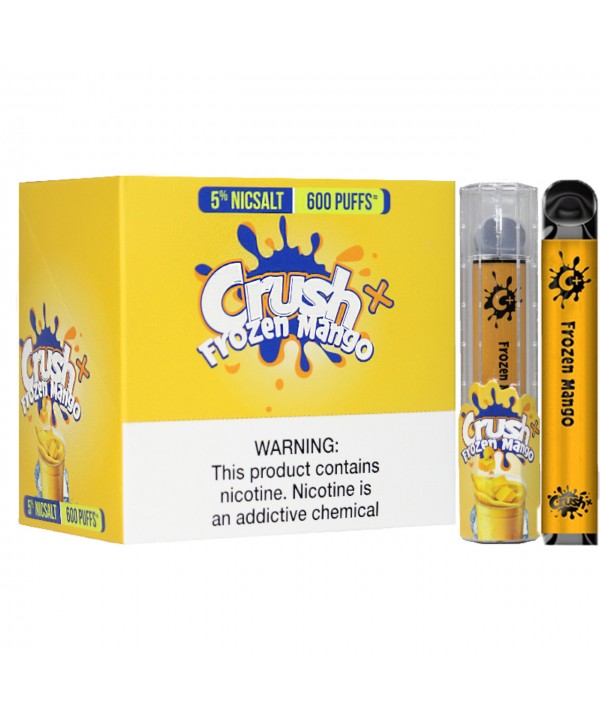 CRUSH DISPOSABLE DEVICE | 5% NICSALT | 600 PUFFS