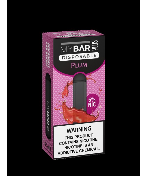 MY BAR PLUS DISPOSABLE DEVICE | 5% NICOTINE | 2.0 ML | 8 FLAVORS | 500 PUFFS