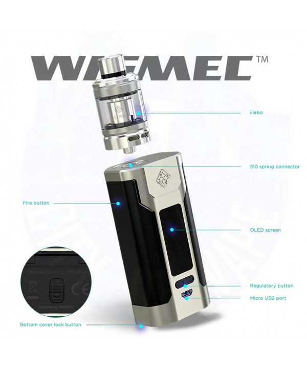 WISMEC PREDATOR TC STARTER KIT | 228 W