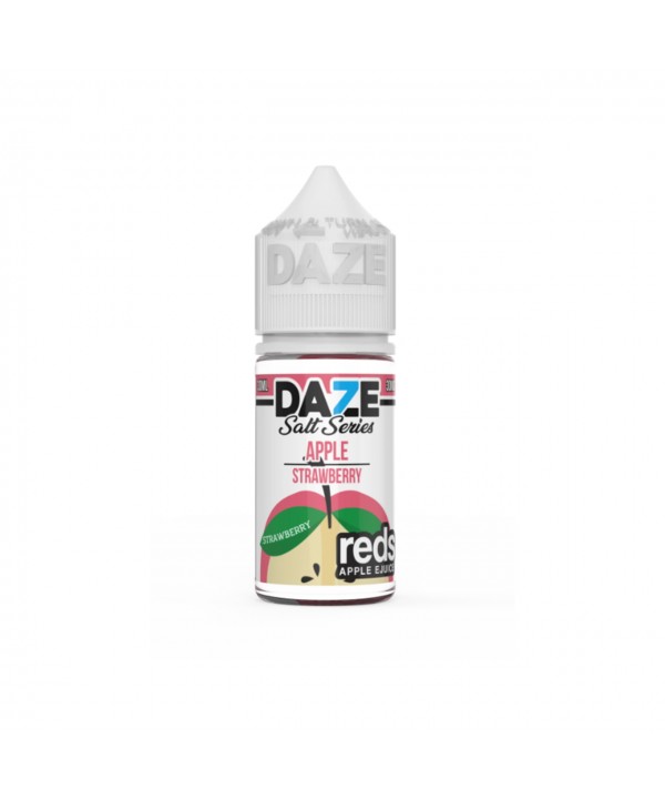 STRAWBERRY APPLE BY REDS SALT SERIES | 7 DAZE SALT SERIES | 30 ML SALT NICOTINE