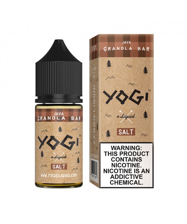 JAVA GRANOLA BAR BY YOGI FARMS SALT| 30 ML JAVA MILK CHOCOLATE FLAVOR SALT NICOTINE