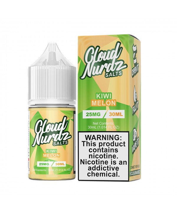 KIWI MELON BY CLOUD NURDZ SALTS | 30 ML SALT NICOT...