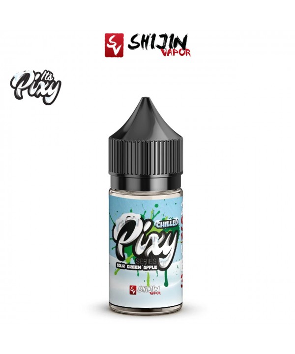 SOUR GREEN APPLE CHILLED SALT NICOTINE BY IT'S PIXY | SHIJIN VAPOR | 30 ML SALT NICOTINE