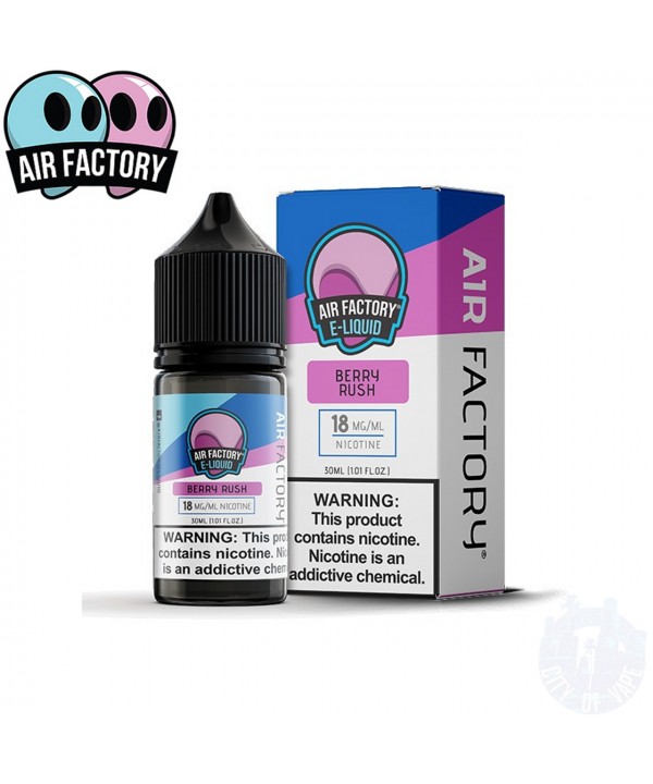 BERRY RUSH SALTS BY AIR FACTORY E-LIQUID | 30 ML S...