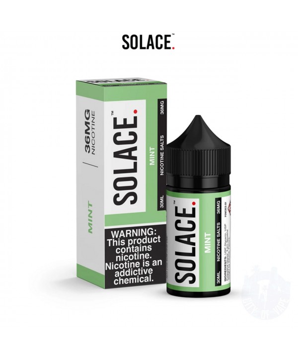 MINT BY SOLACE VAPOR | 30 ML SALT NICOTINE MINT BY SOLACE VAPOR | 30 ML SALT NICOTINE