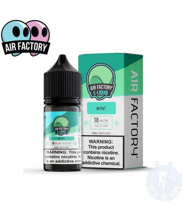 MINT BY AIR FACTORY E-LIQUID | 30 ML SALT NICOTINE