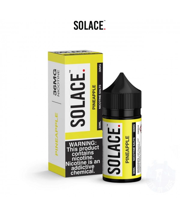 PINEAPPLE BY SOLACE VAPOR | 30 ML SALT NICOTINE PINEAPPLE BY SOLACE VAPOR | 30 ML SALT NICOTINE
