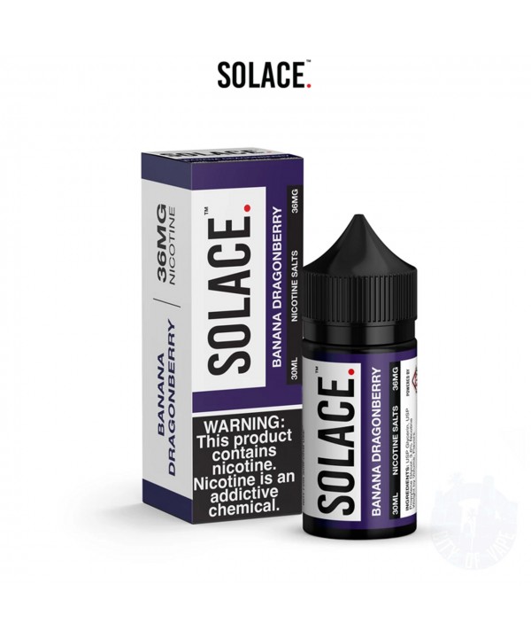 BANANA DRAGONBERRY BY SOLACE VAPOR | 30 ML SALT NICOTINE