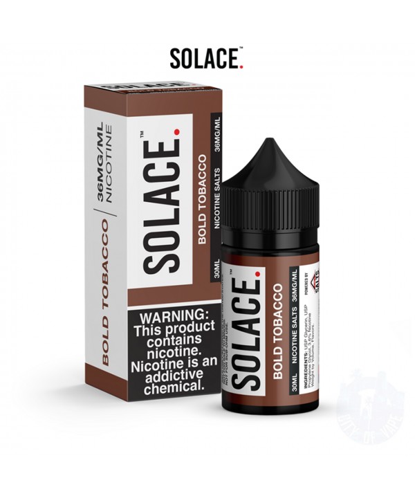 BOLD TOBACCO BY SOLACE VAPOR | 30 ML SALT NICOTINE