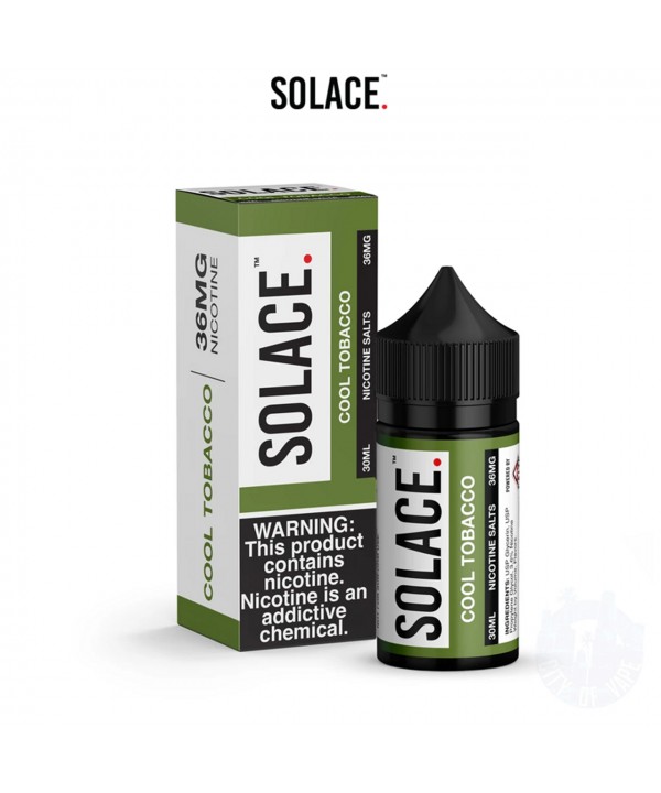 COOL TOBACCO BY SOLACE VAPOR | 30 ML TOBACCO MENTHOL SALT NICOTINE