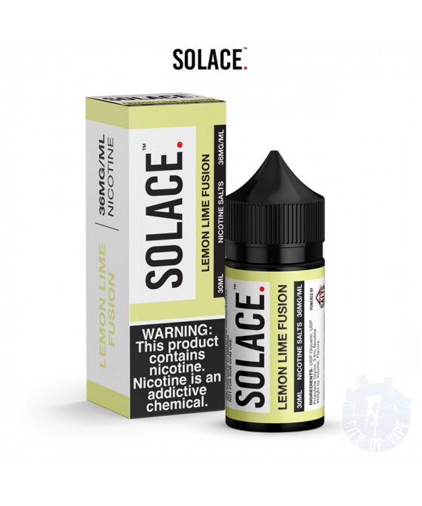 LEMON LIME FUSION BY SOLACE VAPOR | 30 ML TART LEMON LIME SALT NICOTINE