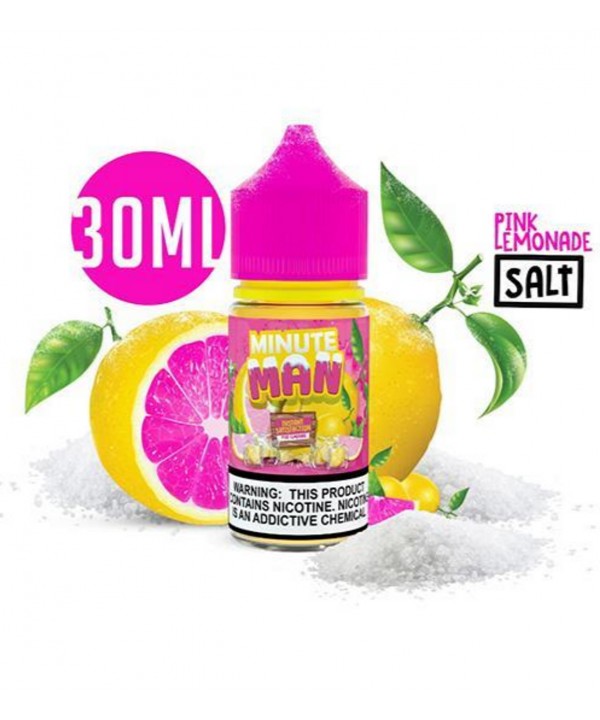 PINK LEMONADE MINUTE MAN E-LIQUIDS | SALT NICOTINE... PINK LEMONADE MINUTE MAN E-LIQUIDS | SALT NICOTINE...