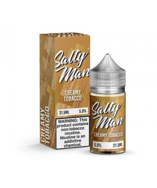 SALTY MAN SYNTHETIC CREAMY TOBACCO ELIQUID 31.5ML