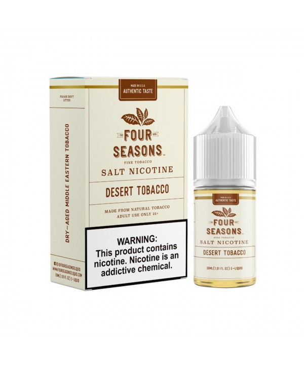 DESERT TOBACCO BY FOUR SEASONS | 30 ML DRY-AGED MIDDLE EASTERN TOBACCO FLAVOR