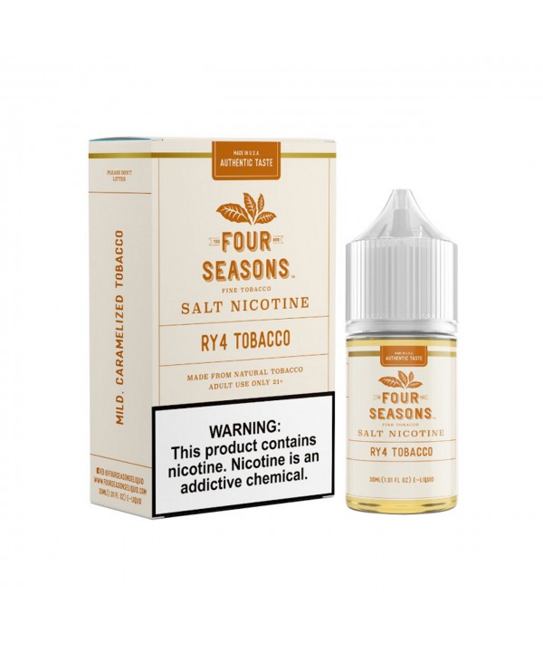 RY4 TOBACCO BY FOUR SEASONS | 30 ML MILD CARAMELIZED TOBACCO FLAVOR