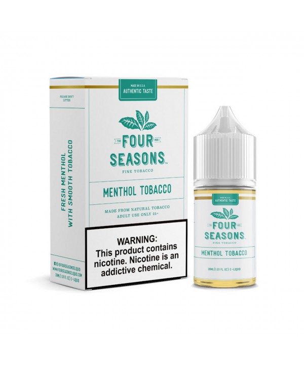 MENTHOL TOBACCO BY FOUR SEASONS | 30 ML FRESH MENTHOL SMOOTH TOBACCO FLAVOR