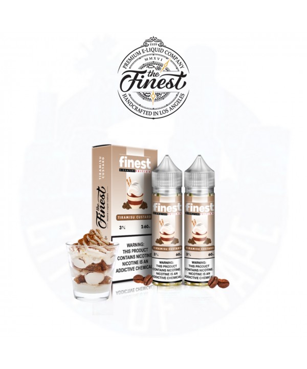 "TIRAMISU CUSTARD" SIGNATURE EDITION BY THE FINEST E-LIQUID | 2 X 60 ML