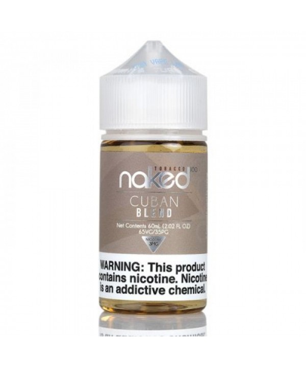 CUBAN BLEND BY NAKED 100 E-LIQUID | 60 ML