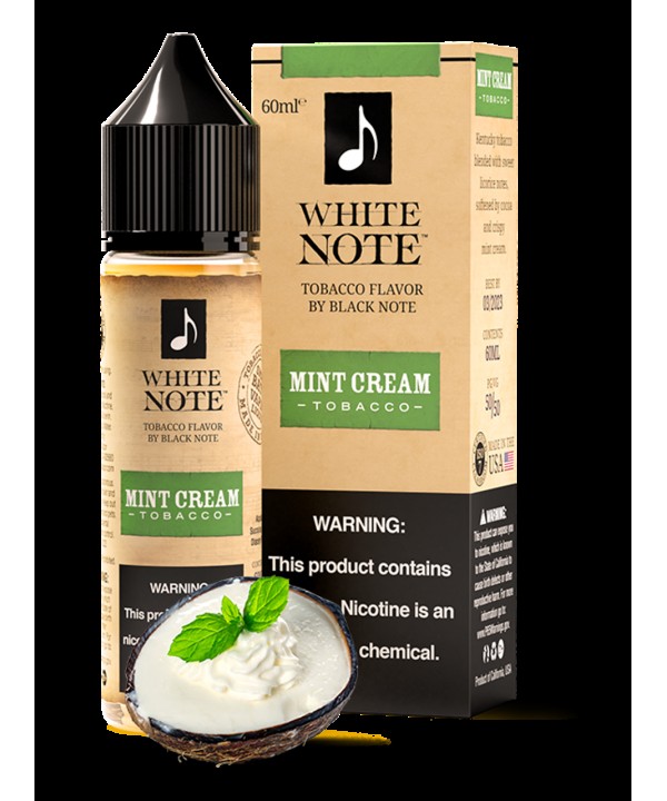 MINT CREAM - WHITE NOTE | 60 ML E-LIQUID