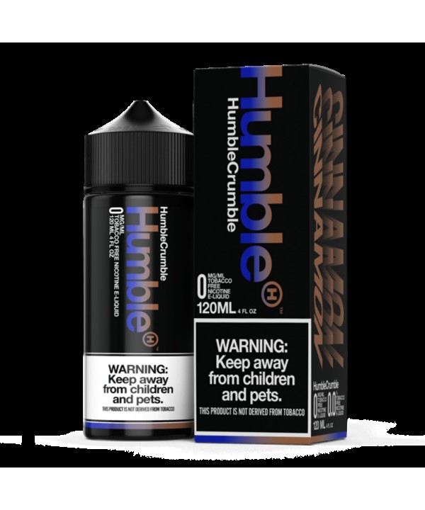 Humble Crumble 120ml Tobacco Free Nicotine